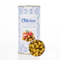 Oliven Gordal ohne Kern Iberica Olivias, Dose 1.4 Kg/600g
