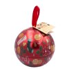 Weihnachtskugel gefüllt mit Keksen BIO Biscuterie Provence 80g