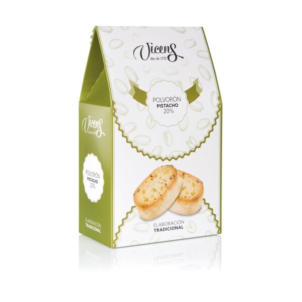Polvorones Pistacho Vicens 240g