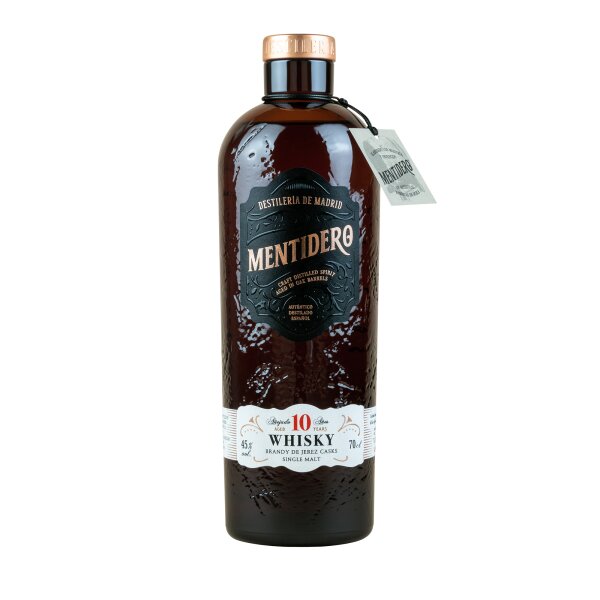 Whisky El Mentidero Aged 10 Years Single Malt 45% Vol., 70cl