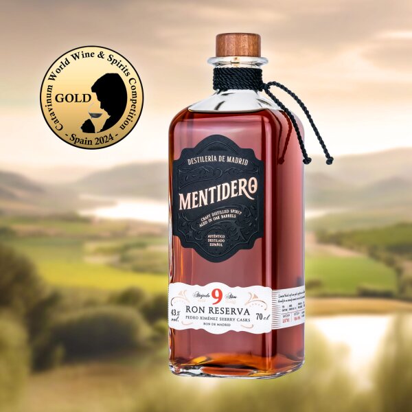 Rum El Mentidero Reserva Aged 9 Years 43% Vol., 70cl