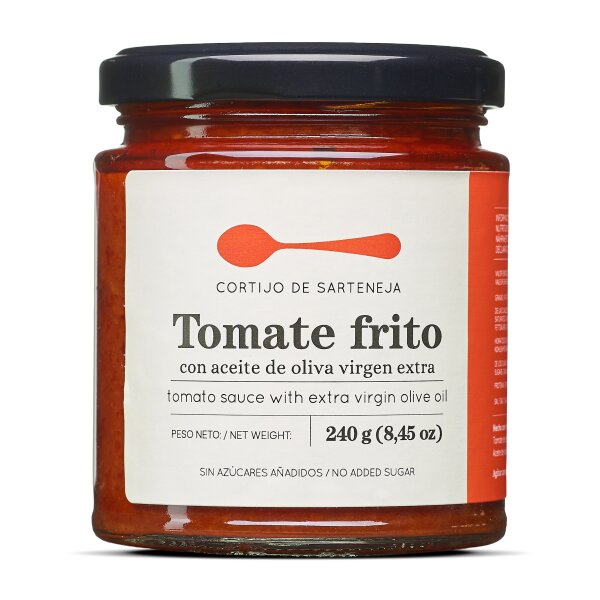Salsa Tomate frito Cortijo de Sarteneja Gourmet, 240g
