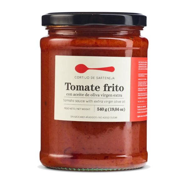 Salsa Tomate frito Cortijo de Sarteneja Gourmet, 540g