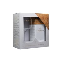 Geschenkset Adamus Dry Gin + 1 Glas Bio 44.4% Vol., 70cl