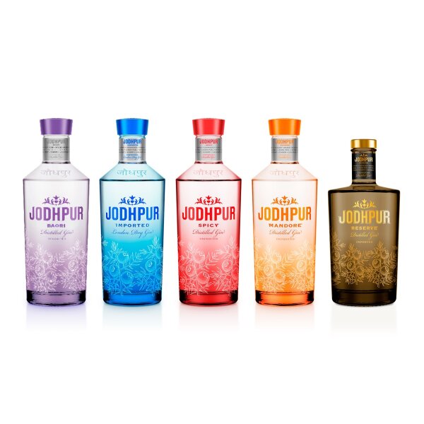 Jodhpur Mandore Gin 43% Vol., 70cl