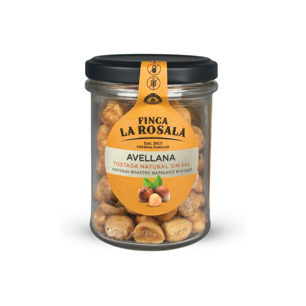 Geröstete Haselnüsse ohne Salz La Rosala, 90g
