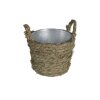Korb CB Blumentopf mit Metallkern 19x16