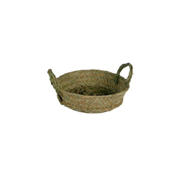 Korb CB Brotkorb aus Esparto mit Henkeln 32x8 Gross