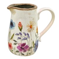 Wasserkrug SG mit Blumenmotiv