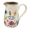 Wasserkrug SG mit Blumenmotiv