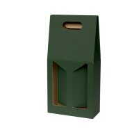Geschenkkarton CL für 2 Flaschen, mit Fenster in...