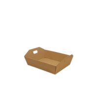 Geschenkkorb rechteckig CL MITTEL  mit Griff aus Karton...