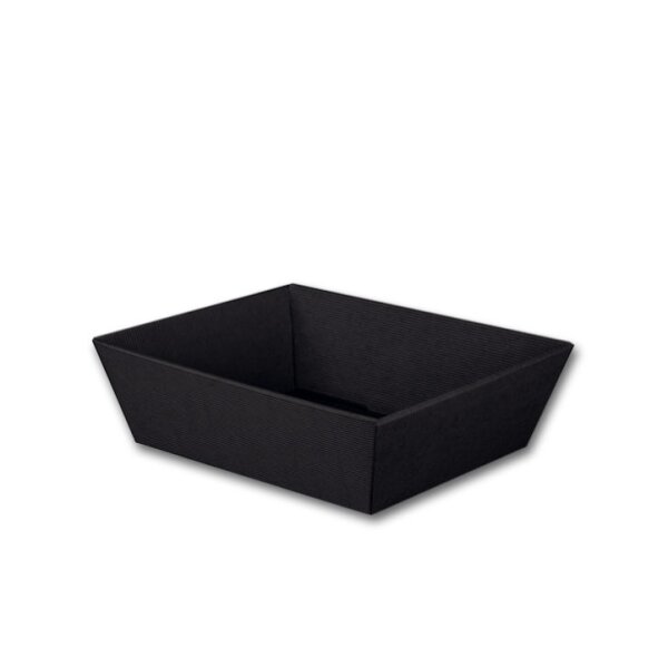 Geschenkkarton CL GROSS Rechteckig, SCHWARZ