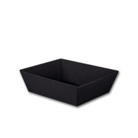 Geschenkkarton CL GROSS Rechteckig, SCHWARZ