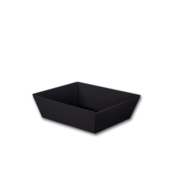 Geschenkkarton CL MITTEL Rechteckig, SCHWARZ