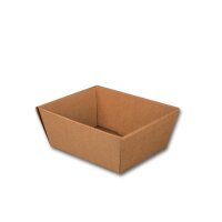 Geschenkkarton CL,MITTEL Rechteckig, BRAUN