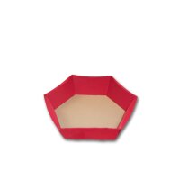 Geschenkkarton CL KLEIN 6-Eckig, ROT