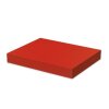 Kartonbox CL MIT Deckel Rot & braunem Wellkarton
