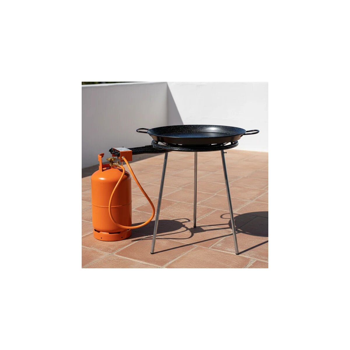 Plat à paella en acier émaillé - Diam. 60 cm - 19 parts - CDP