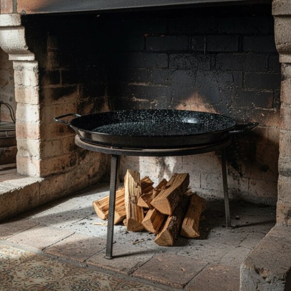 Paella Pfanne Emailliert  80 CM