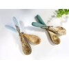 L&ouml;ffel Cucharas TV Holz Esmalt SET 4, 14cm