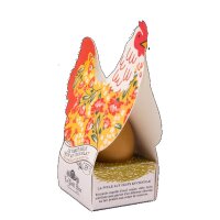 Henne Etui mit einem Ei 50g Le Petit Duc