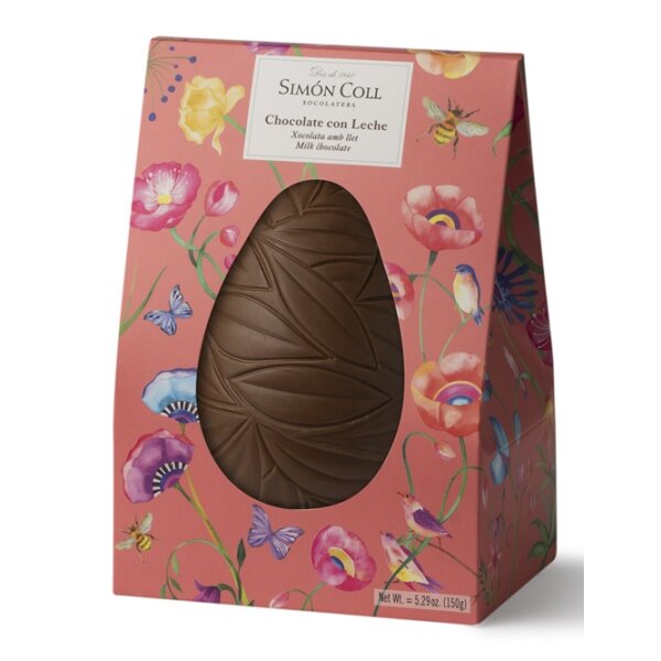 Schokoladen-Osterei aus Milchschokolade Simon Coll, 150g