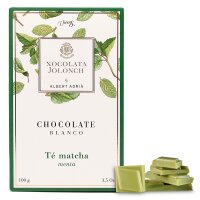 Weisse Schokolade mit Matcha-Tee &amp; Minze Vicens 100g