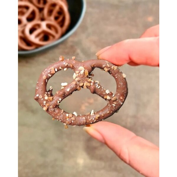 Bretzel Milchschokolade mit Praliné - Feuillantine 100g Bretzel & Co.