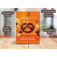 Bretzel schwarze Schokolade mit Orange 100g Bretzel &...