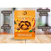 Bretzel Milchschokolade mit Mango 100g Bretzel & Co.