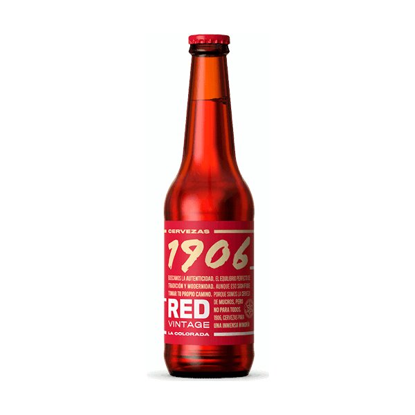Bier Estrella Galicia 1906 Red Vintage 33cl
