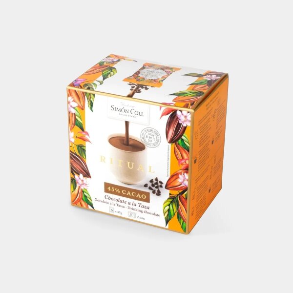 Chocolate a la Taza Ritual 45%, Simon Coll 210g