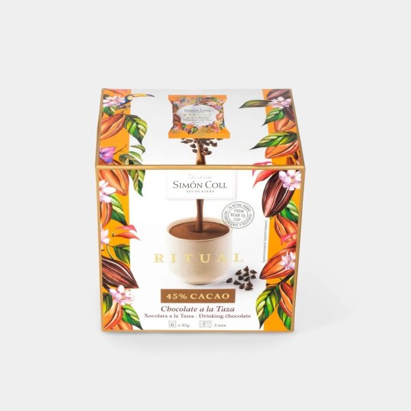 Chocolate a la Taza Ritual 45%, Simon Coll 210g