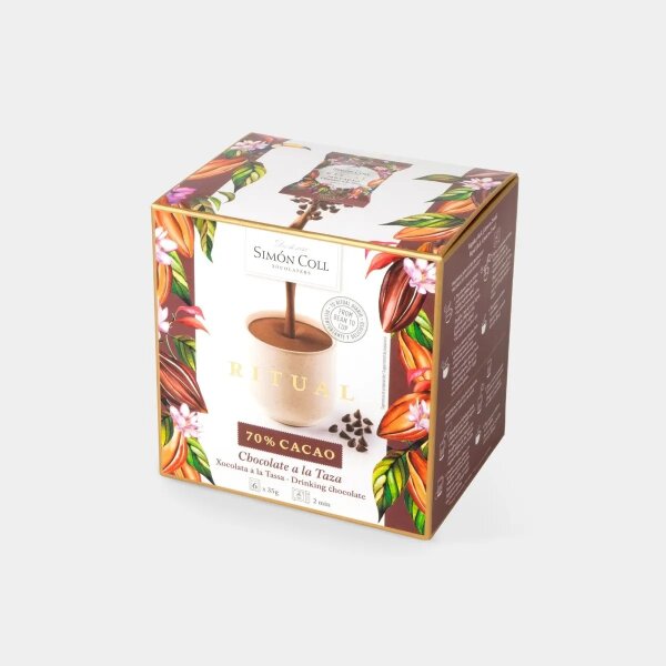 Chocolate a la Taza Ritual 70%, Simon Coll 210g