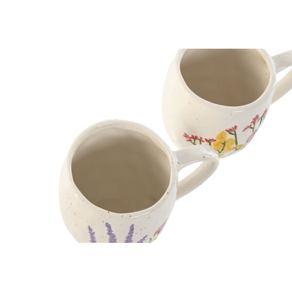Tasse IT Porzellan mit Lavendel 330ml
