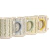 Tasse IT Porzellan mit Blumenmuster BLAU