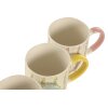 Tasse IT Porzellan mit Blumenmuster BLAU