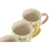 Tasse IT Porzellan mit Blumenmuster ROSA