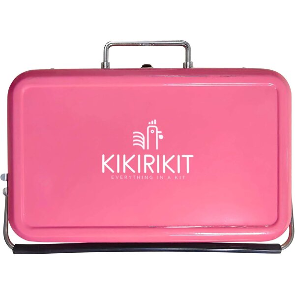 BBQ Mini Grill Rosa Hot Kikirikit Inox