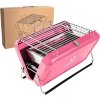 BBQ Mini Grill Rosa Hot Kikirikit Inox