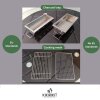 BBQ Mini Grill Turquoise Kikirikit Inox