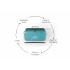 BBQ Mini Grill Turquoise Kikirikit Inox
