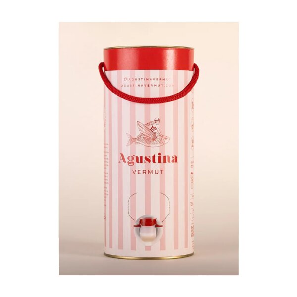 Vermut Agustina Rot 15% Vol., 3 Liter