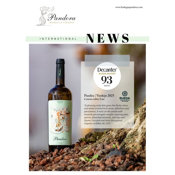 Verdejo Pandra Sobre Lias, Rueda DO 2025, 75cl