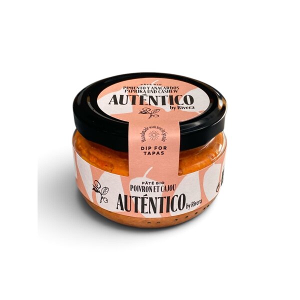 Tapenade Poivron & cajou  AUTENTICO BIO, 120g
