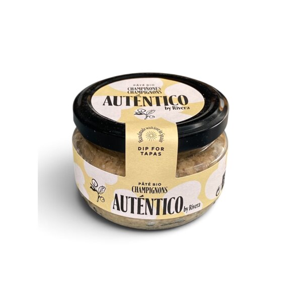 Tapenade Shitake- und Portobello-Pilze AUTENTICO BIO, 120g