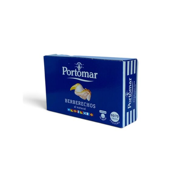 Berberechos / Herzmuscheln nature PORTOMAR 60/70, 111/63g
